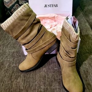 SOLD Tan Booties